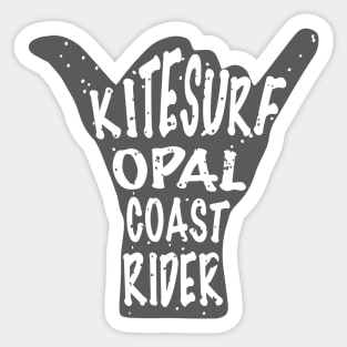 Kitesurf Opal coast Rider Sticker